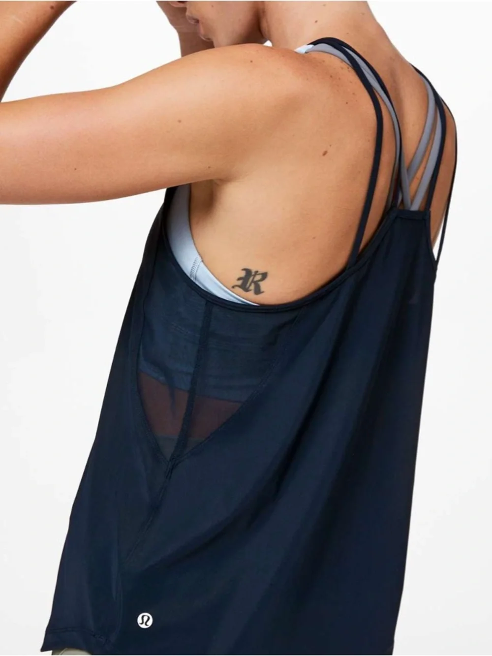 Lululemon Run Off-Route Tank True Navy Size Medium Running